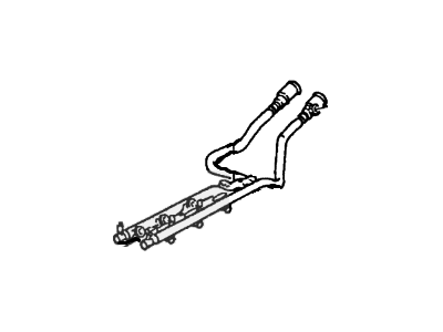 1999 Mercury Mystique Fuel Rail - XS2Z-9F792-CA