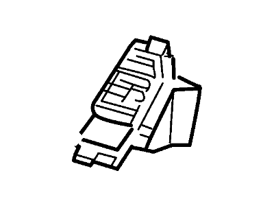 Ford YL3Z-19893-BAA Louvre Assembly - Vent Air, Passenger Side YL3Z-19893-BAA Ford Louvre Assembly - Vent Air, Passenger Side Illustration 1 of 1