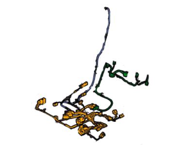 DU5Z-14A698-EA Ford Wire Assembly, Driver Side Illustration 1 of 1
