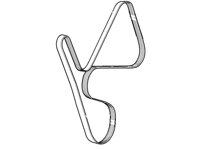 1994 Ford Ranger V-Belt - F47Z-8620-E
