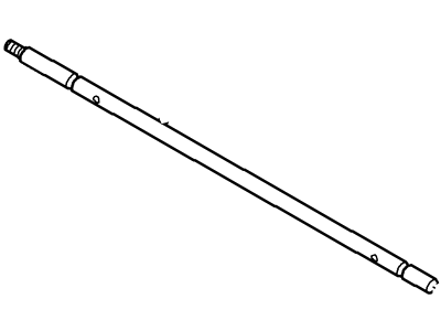 Mercury YF1Z-7C493-AA Shaft - Manual Lever Control