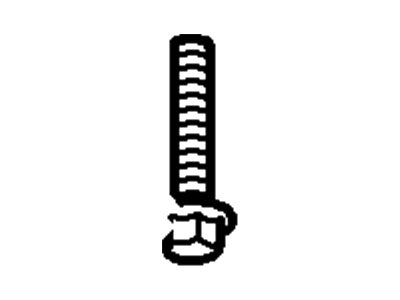 Mercury -N605787-S1000 Bolt
