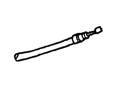 Mercury Parking Brake Cable - F8DZ-2A635-BA