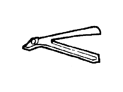 Mercury F6DZ5445114B Trough Luggage Compartment