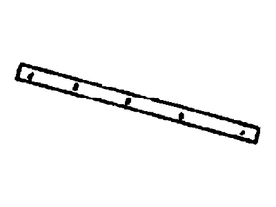 Ford F6DZ54406A70BB Scuff Plate Support