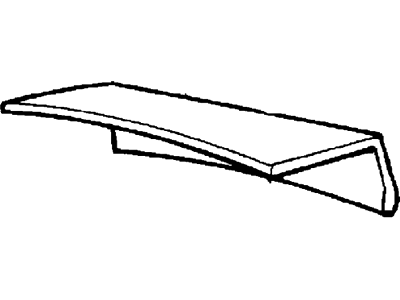 Mercury XF1Z5440110BA Trunk Lid
