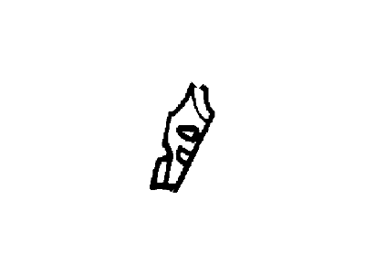 Ford F6DZ54280B58B Reinforcement, Rear Passenger Side
