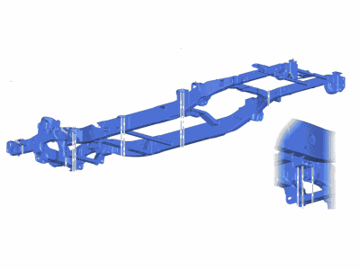 Ford JL3Z-5005-Z Frame Assy