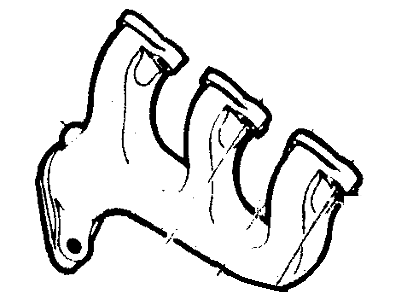 Mercury Sable Exhaust Manifold - E6AZ9430E