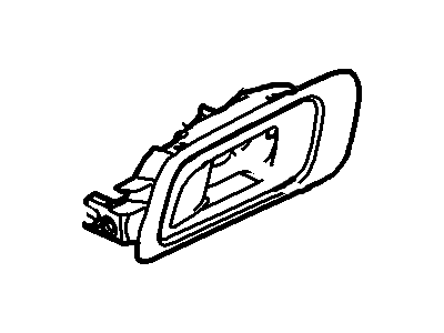 Ford BB5Z-7822600-AA Handle Assembly - Door - Inner, Passenger Side