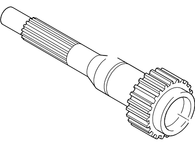 BR3Z-7017-B Ford Shaft - Input Illustration 1 of 1
