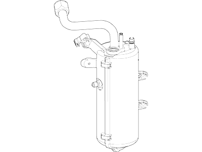Ford 5C3Z-19C836-AA Accumulator Assy - Air Conditioning