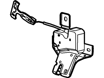 Mercury 8G1Z-5443200-A Lock Assy