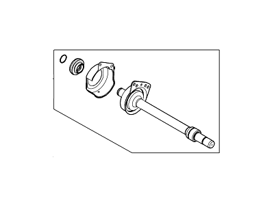 Mercury YL8Z-3A329-EA Shaft