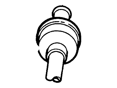 Mercury Secondary Air Injection Check Valve - E9VZ-9A487-A