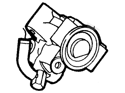 Lincoln XF3Z-3A674-AA Pump Assy - Power Steering         