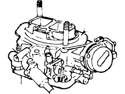 1988 Ford Taurus Throttle Body - E8DZ9C973B
