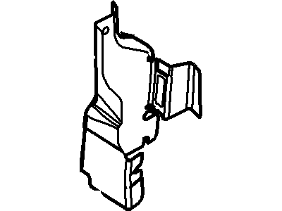 Lincoln BA8Z-7441054-A Extension - Floor Side Reinforcemnt