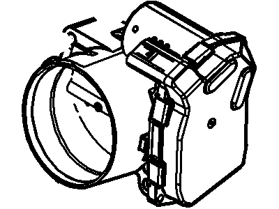 Ford AL3Z-9E926-A Throttle Body And Motor Assy
