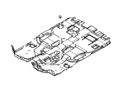 Lincoln BA1Z-7813000-BD Carpet - Floor