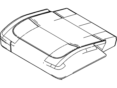 Ford BA8Z-7463805-EA Cover Assy - Rear Seat Cushion