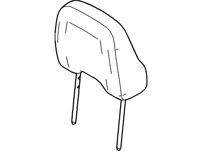 Lincoln BA1Z-78611A08-AE Head Rest Assy