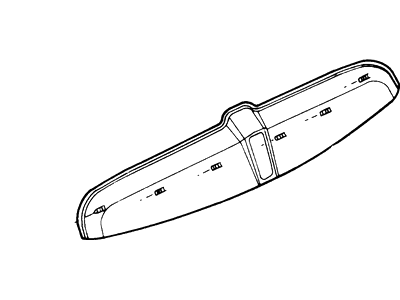 Lincoln F8VZ-8A156-AA Molding Assembly