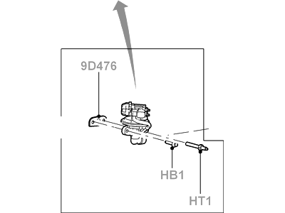 Ford 3L3Z-9D475-DA Valve - Exhaust Gas Recirculation