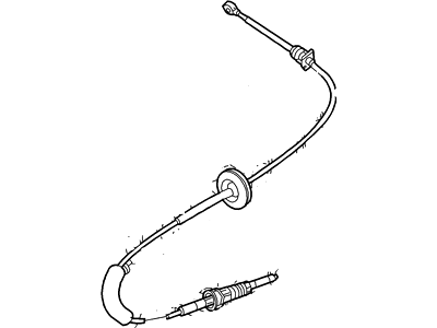 Ford F77Z-7E395-LB Cable Assy - Selector Lever Control