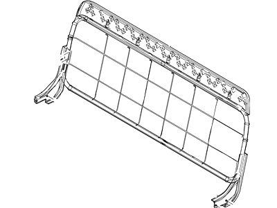 Ford F2UZ-16613A38-A Frame And Spring - Rear Seat Back