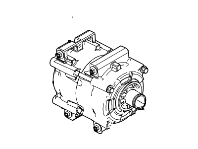 Ford 4L5Z-19V703-CC Compressor Assy