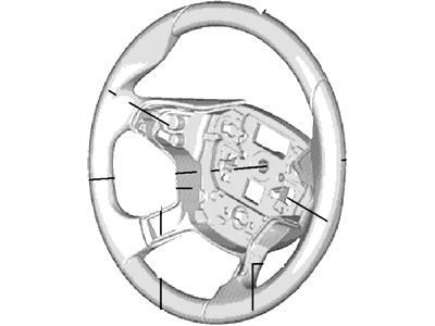 Ford CV6Z-3600-AB Wheel Assembly - Steering