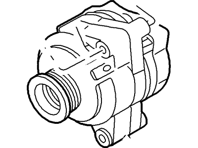 Ford XW4Z-10346-BA Alternator Assy