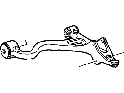 Lincoln XW4Z-3078-AA Arm Assy - Front Suspension