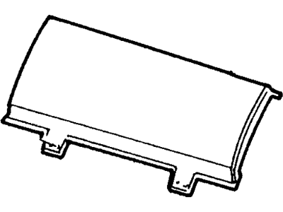 Ford Crown Victoria Dash Panel Vent Portion Covers - F3AZ5404338A