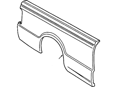 Ford F37Z-9927840-B Side Panel