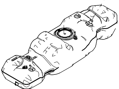 Ford 9L3Z-9002-A Tank Assembly - Fuel