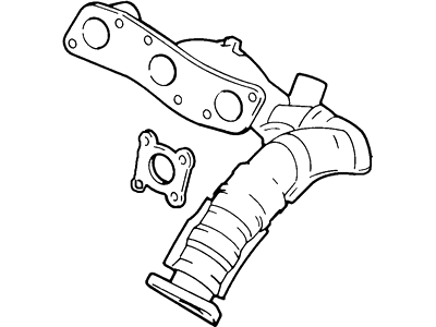 Mercury Exhaust Manifold - 1F5Z-9431-AA