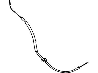 Ford 5L8Z-2853-AA Cable Assembly - Parking Brake