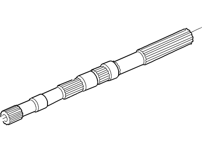 4L2Z-7060-BA Ford Shaft Assembly - Output Illustration 1 of 1