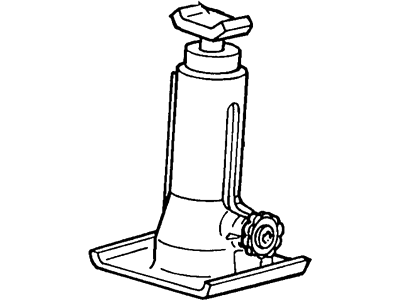 Ford XL5Z-17080-BA Jack Assy - Lifting                