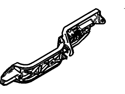 Mercury 8L8Z-7826604-A Handle Assy - Door - Outer