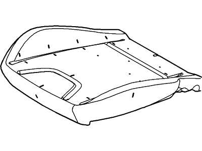 Ford CV6Z-58632A23-C Pad, Driver Side