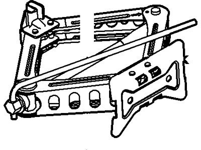 Ford BCPZ-17080-A Jack Assy - Lifting