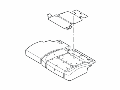 FB5Z-78632A23-R Ford Pad Assembly - Front Seat Heating, Driver Side Illustration 1 of 1