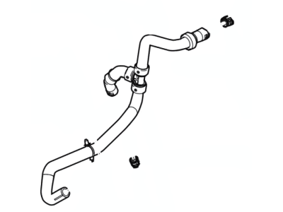 Lincoln FL1Z-18472-A Hose - Heater Water