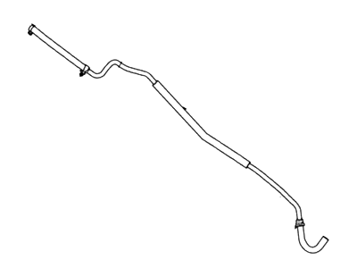 Ford 6L2Z-18696-BA Tube - Auxiliary Heater Supply