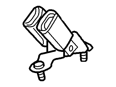 Lincoln 4C5Z-78613D48-AAA Buckle Assy - Seat Belt