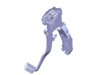 Lincoln E1GZ-2455-A Pedal And Bracket Assy