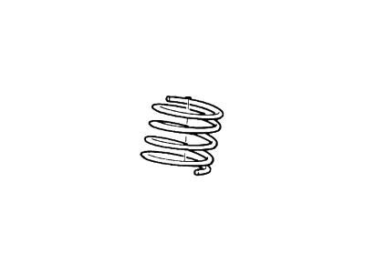Ford Contour Coil Springs - F5RZ5310E